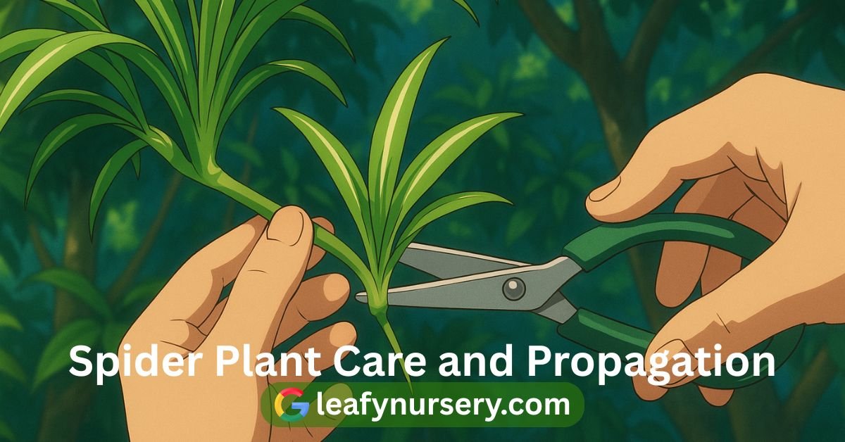Spider Plant Care and Propagation